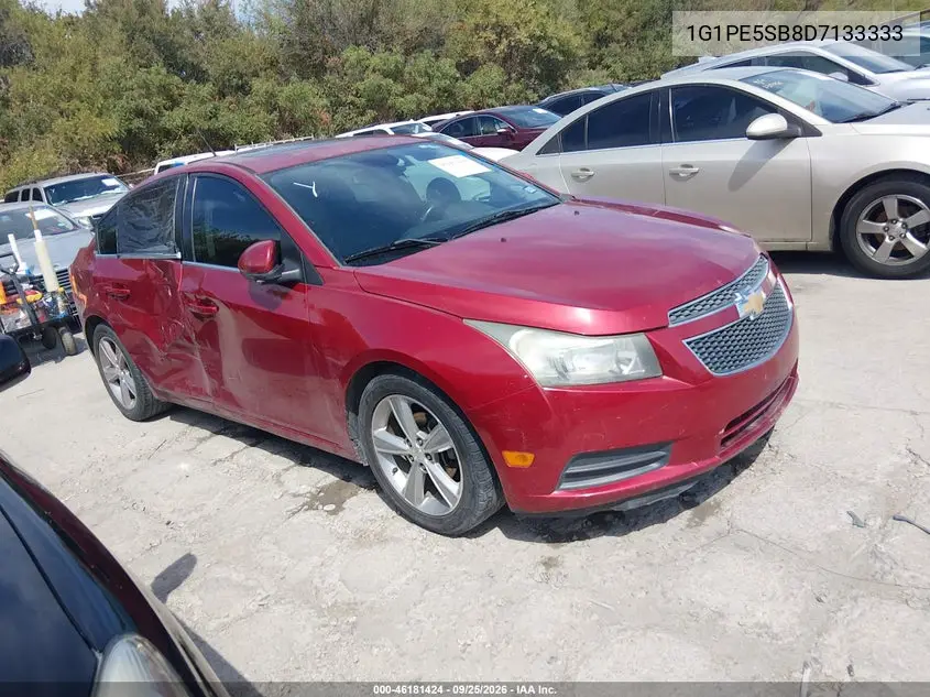 CHEVROLET CRUZE 2013, VIN 1G1PE5SB8D7133333