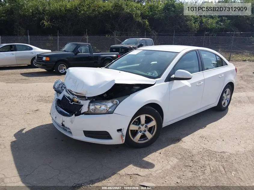 2013 CHEVROLET CRUZE VIN 1G1PC5SB2D7312909 — фото 2