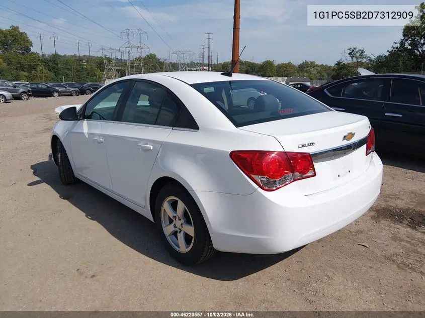 2013 CHEVROLET CRUZE VIN 1G1PC5SB2D7312909 — фото 3