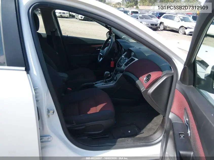 2013 CHEVROLET CRUZE VIN 1G1PC5SB2D7312909 — фото 5