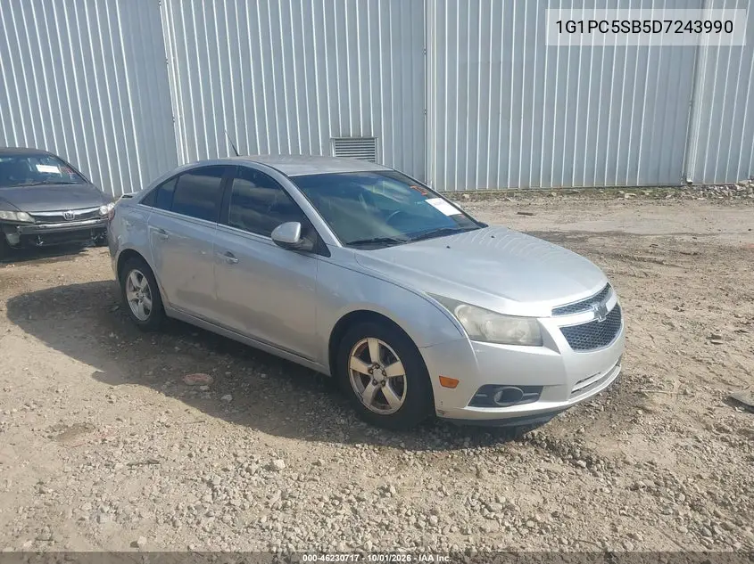 CHEVROLET CRUZE 2013, VIN 1G1PC5SB5D7243990