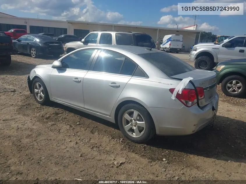 2013 CHEVROLET CRUZE VIN 1G1PC5SB5D7243990 — фото 3