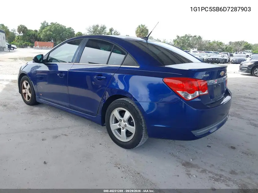 2013 CHEVROLET CRUZE VIN 1G1PC5SB6D7287903 — фото 3