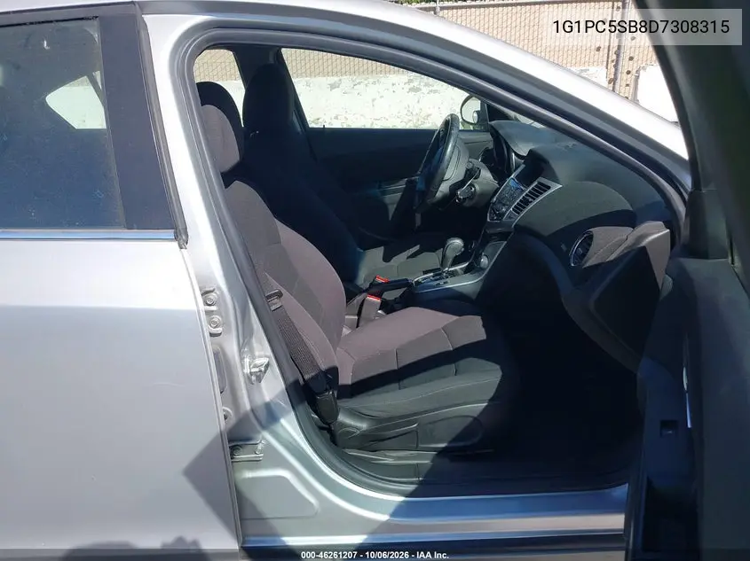 2013 CHEVROLET CRUZE VIN 1G1PC5SB8D7308315 — фото 5