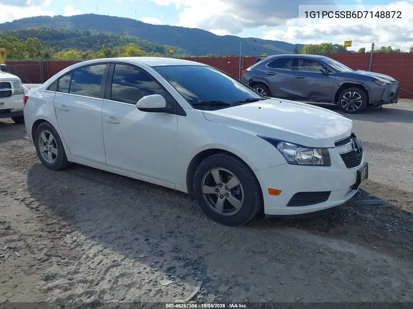 CHEVROLET CRUZE 2013, VIN 1G1PC5SB6D7148872