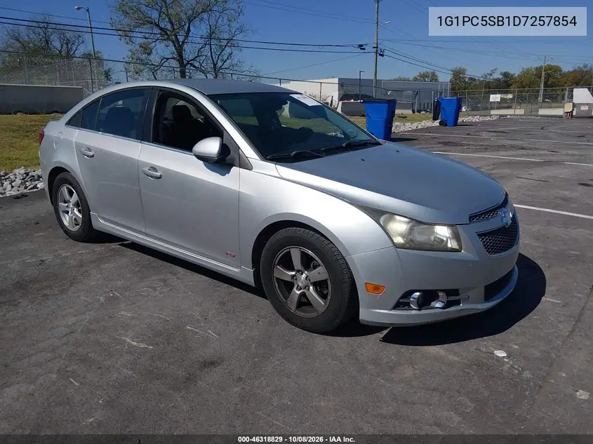 CHEVROLET CRUZE 2013, VIN 1G1PC5SB1D7257854