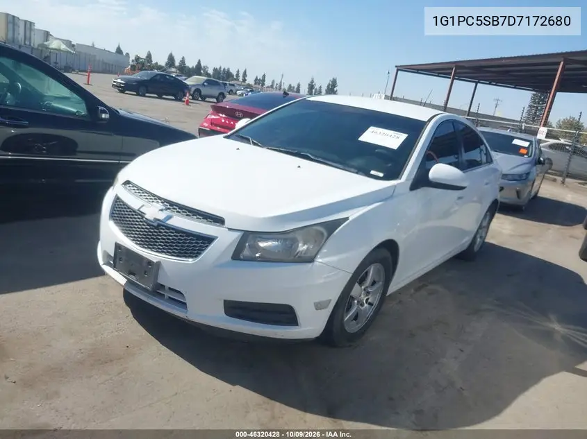 2013 CHEVROLET CRUZE VIN 1G1PC5SB7D7172680 — фото 2