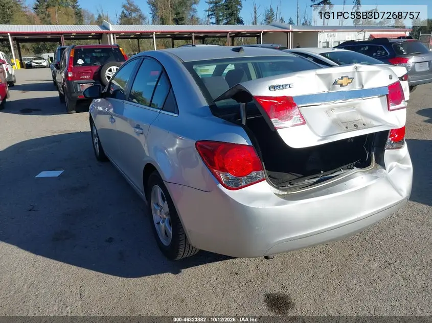 2013 CHEVROLET CRUZE VIN 1G1PC5SB3D7268757 — фото 3