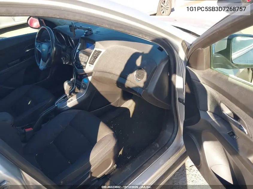 2013 CHEVROLET CRUZE VIN 1G1PC5SB3D7268757 — фото 5