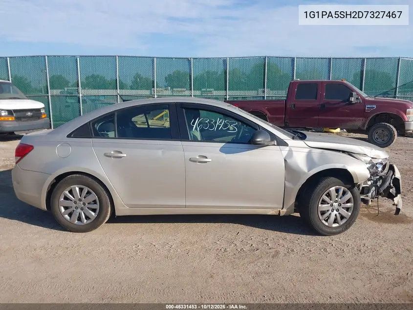 2013 CHEVROLET CRUZE VIN 1G1PA5SH2D7327467 — фото 12