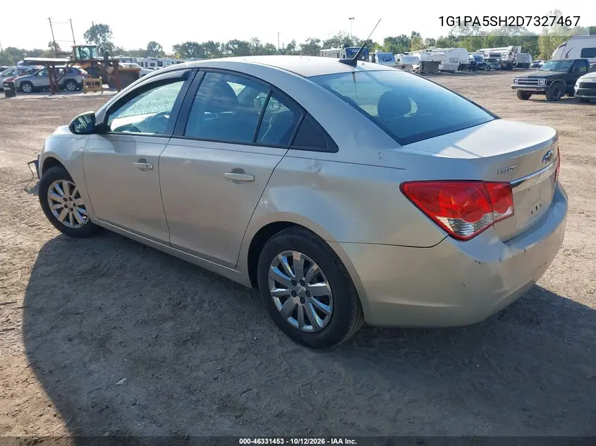 2013 CHEVROLET CRUZE VIN 1G1PA5SH2D7327467 — фото 3