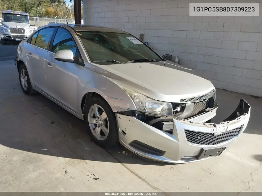CHEVROLET CRUZE 2013, VIN 1G1PC5SB8D7309223