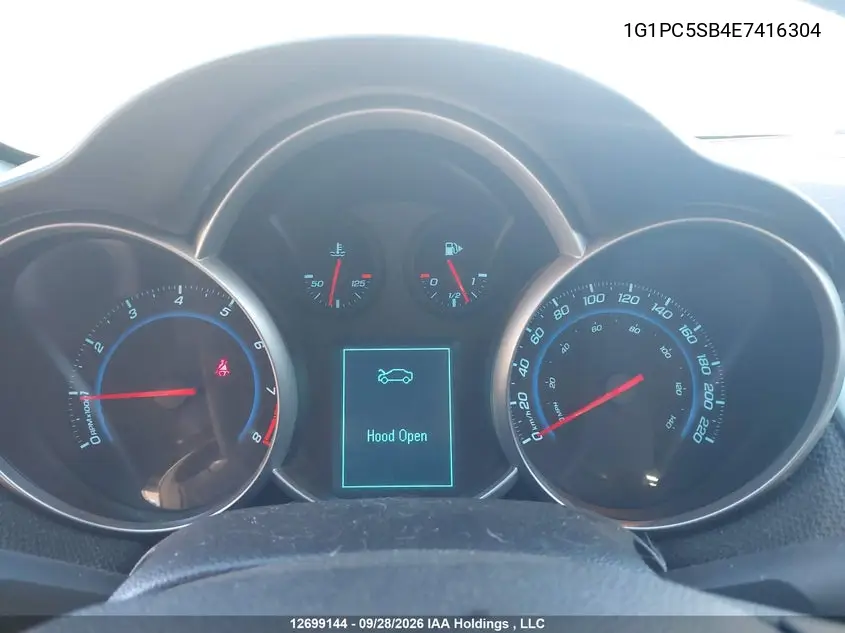 2014 CHEVROLET CRUZE VIN 1G1PC5SB4E7416304 — фото 16