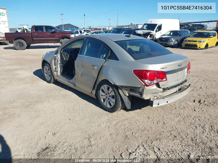 2014 CHEVROLET CRUZE VIN 1G1PC5SB4E7416304 — фото 3