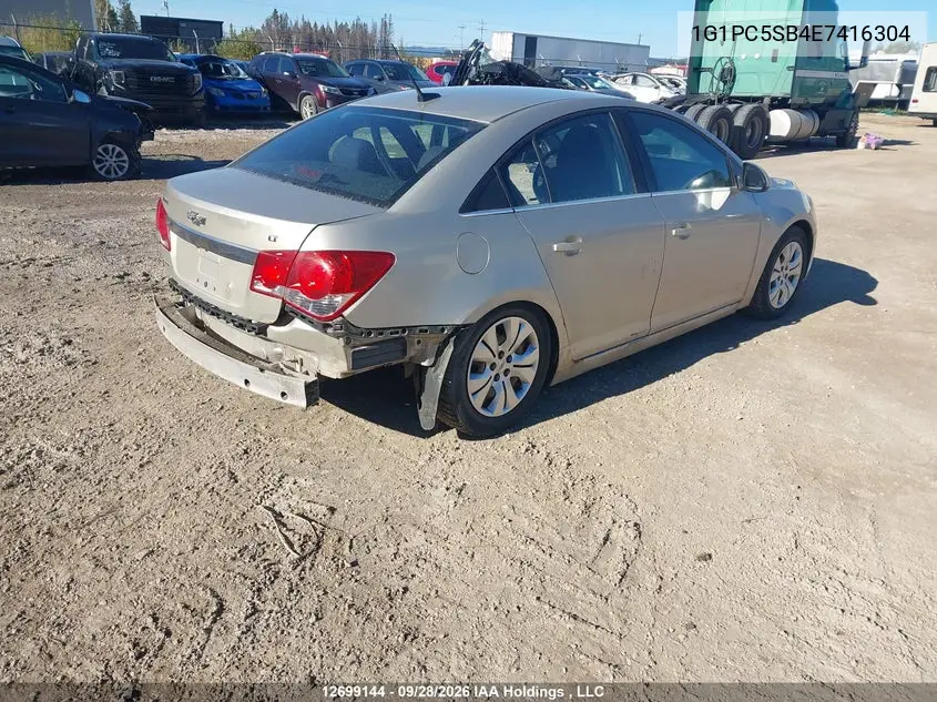 2014 CHEVROLET CRUZE VIN 1G1PC5SB4E7416304 — фото 4