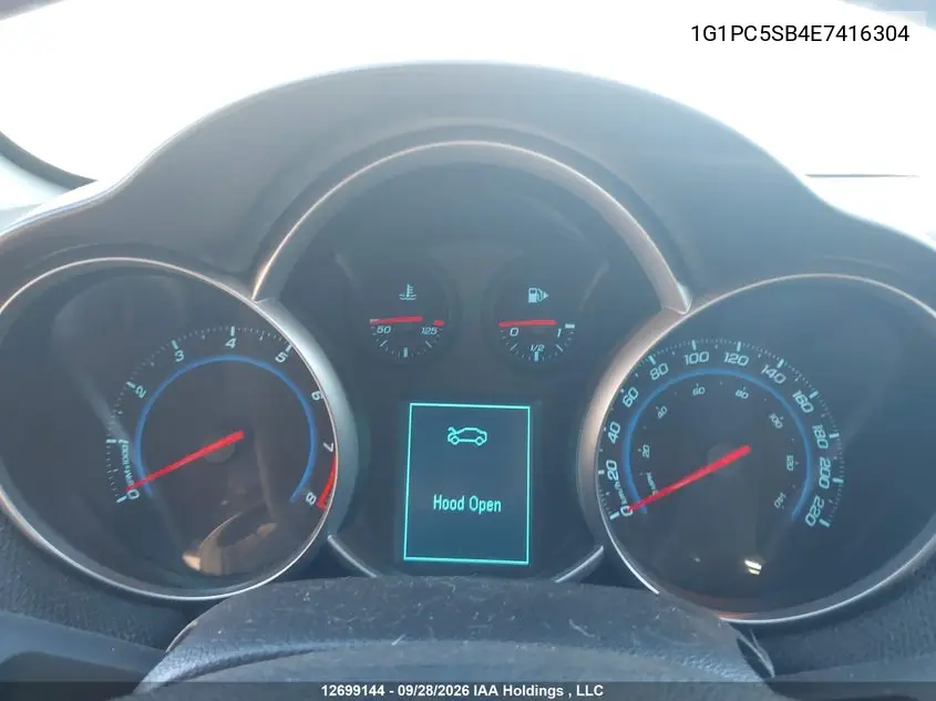 2014 CHEVROLET CRUZE VIN 1G1PC5SB4E7416304 — фото 7