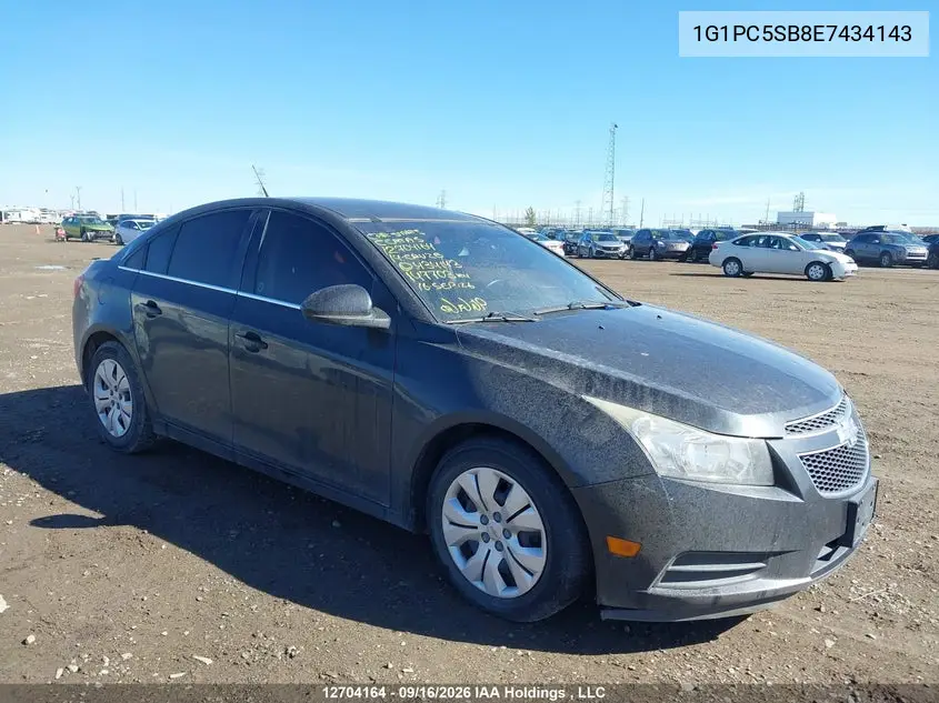 CHEVROLET CRUZE 2014, VIN 1G1PC5SB8E7434143
