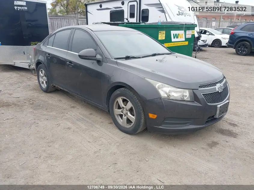 CHEVROLET CRUZE 2014, VIN 1G1PF5SB9E7283532