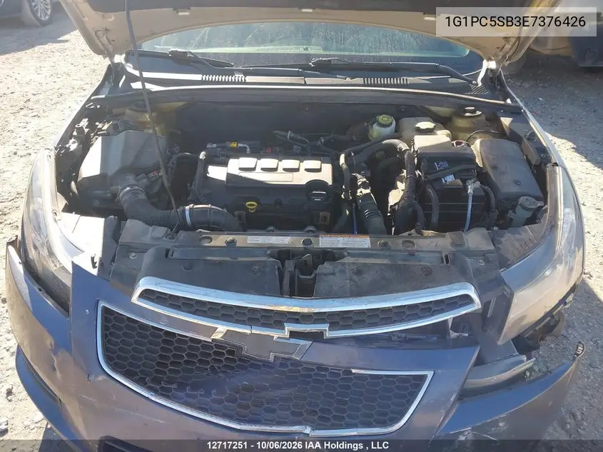 2014 CHEVROLET CRUZE VIN 1G1PC5SB3E7376426 — фото 10