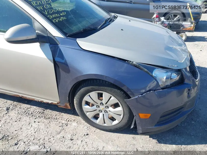 2014 CHEVROLET CRUZE VIN 1G1PC5SB3E7376426 — фото 18