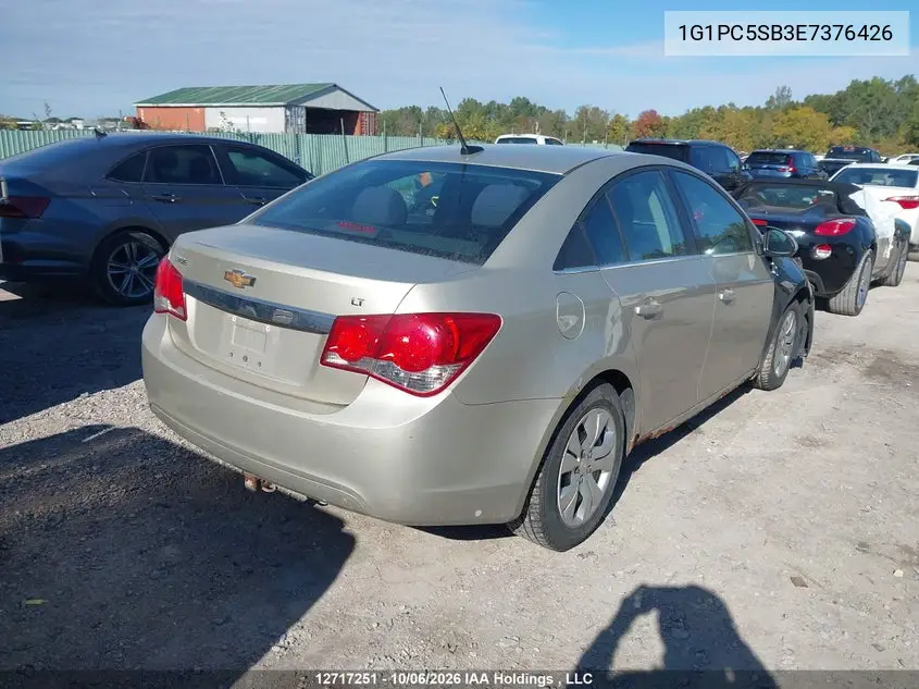 2014 CHEVROLET CRUZE VIN 1G1PC5SB3E7376426 — фото 4