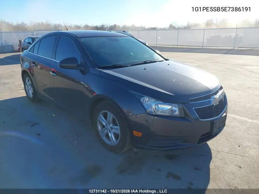 CHEVROLET CRUZE 2014, VIN 1G1PE5SB5E7386191