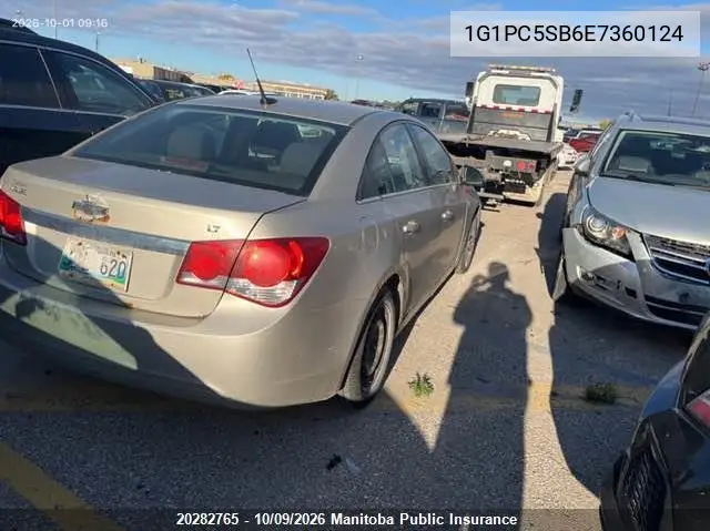 2014 CHEVROLET CRUZE VIN 1G1PC5SB6E7360124 — фото 4