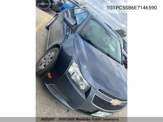 2014 CHEVROLET CRUZE VIN 1G1PC5SB6E7146590 — фото 3