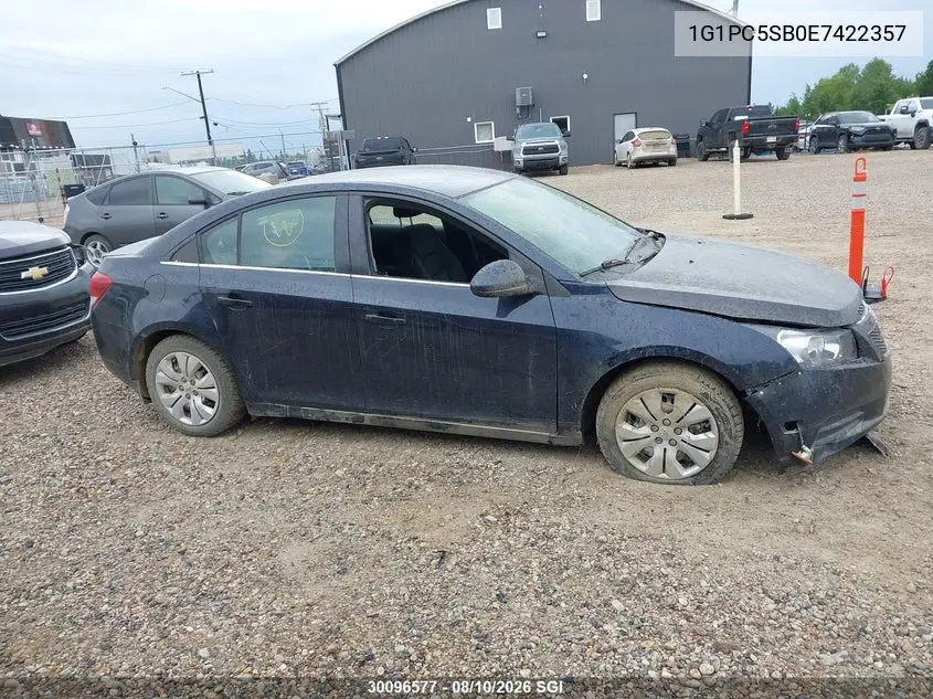 2014 CHEVROLET CRUZE VIN 1G1PC5SB0E7422357 — фото 13