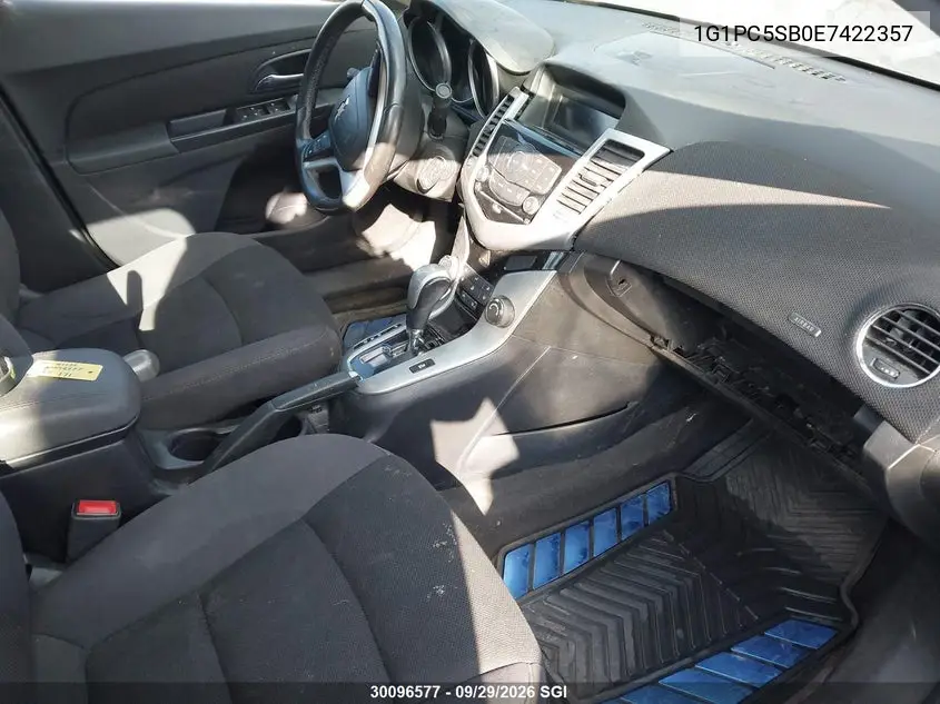 2014 CHEVROLET CRUZE VIN 1G1PC5SB0E7422357 — фото 5