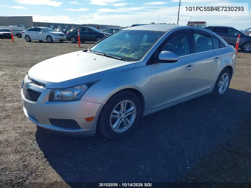 2014 CHEVROLET CRUZE VIN 1G1PC5SB4E7230293 — фото 2