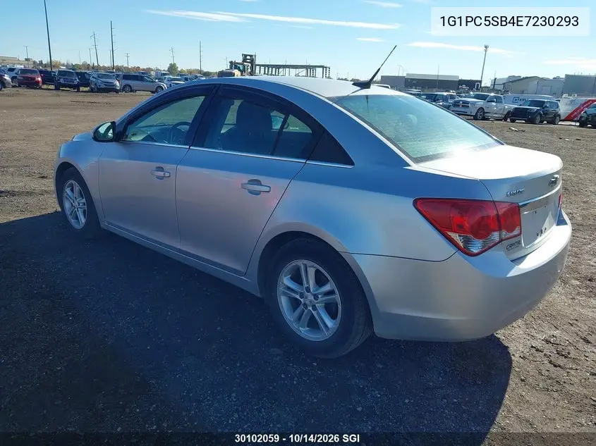 2014 CHEVROLET CRUZE VIN 1G1PC5SB4E7230293 — фото 3
