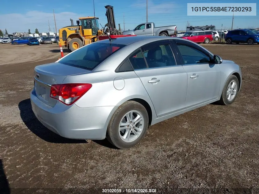 2014 CHEVROLET CRUZE VIN 1G1PC5SB4E7230293 — фото 4