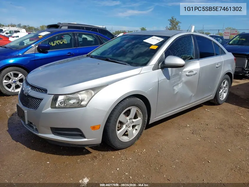 2014 CHEVROLET CRUZE VIN 1G1PC5SB5E7461302 — фото 2