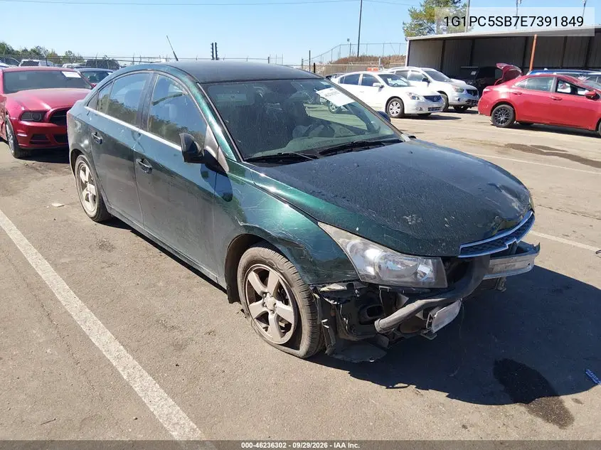 CHEVROLET CRUZE 2014, VIN 1G1PC5SB7E7391849