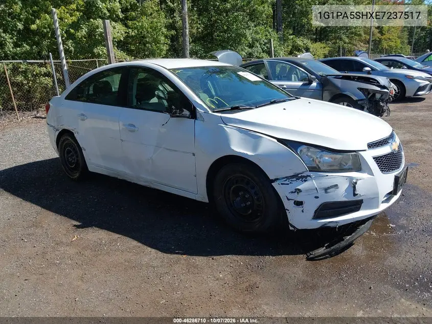 CHEVROLET CRUZE 2014, VIN 1G1PA5SHXE7237517