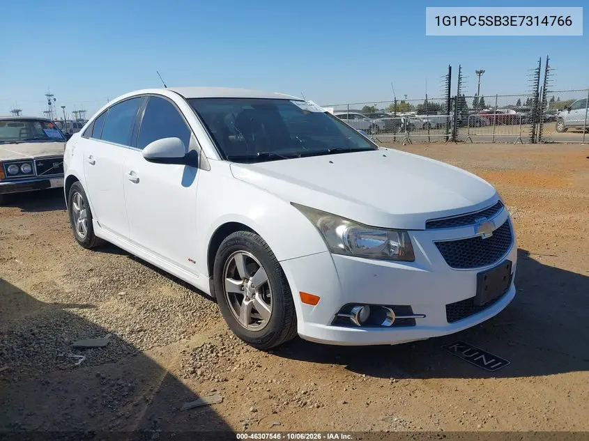 CHEVROLET CRUZE 2014, VIN 1G1PC5SB3E7314766