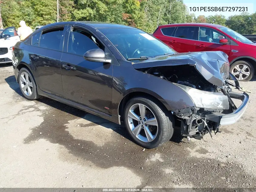 CHEVROLET CRUZE 2014, VIN 1G1PE5SB6E7297231