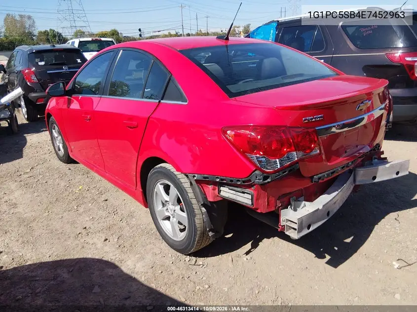 2014 CHEVROLET CRUZE VIN 1G1PC5SB4E7452963 — фото 3