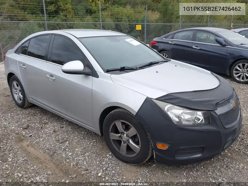 CHEVROLET CRUZE 2014, VIN 1G1PK5SB2E7426462