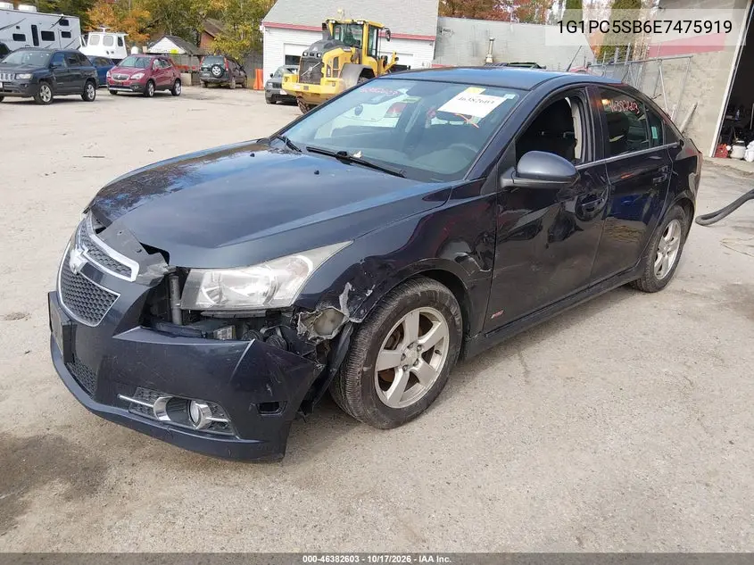2014 CHEVROLET CRUZE VIN 1G1PC5SB6E7475919 — фото 2