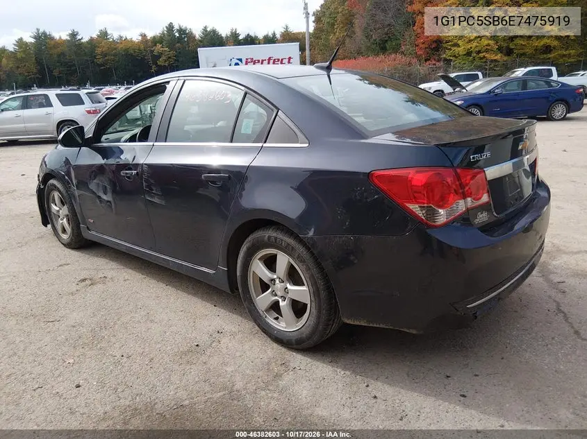 2014 CHEVROLET CRUZE VIN 1G1PC5SB6E7475919 — фото 3