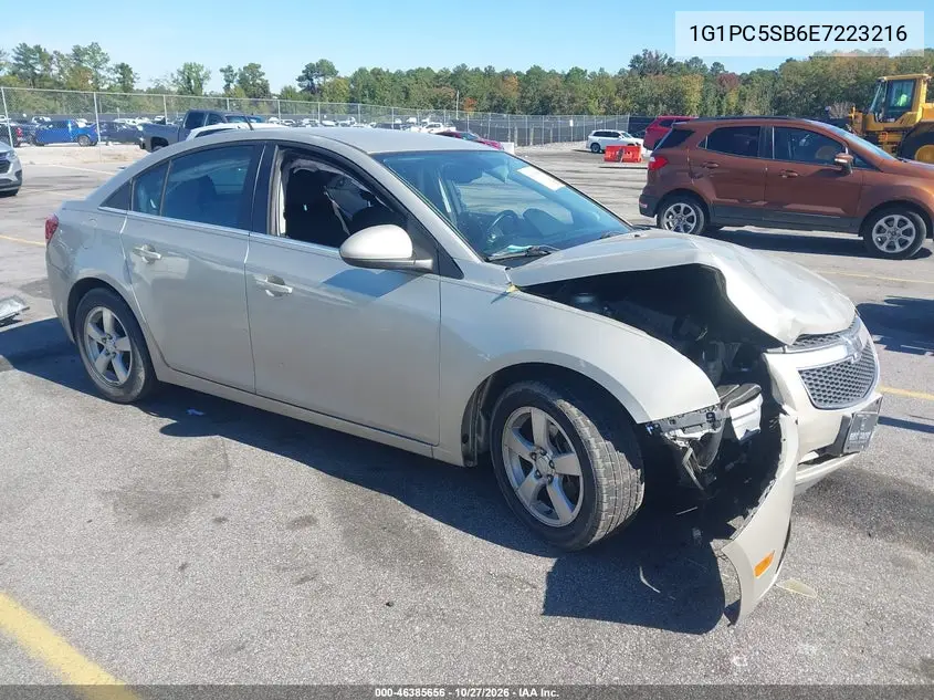 CHEVROLET CRUZE 2014, VIN 1G1PC5SB6E7223216