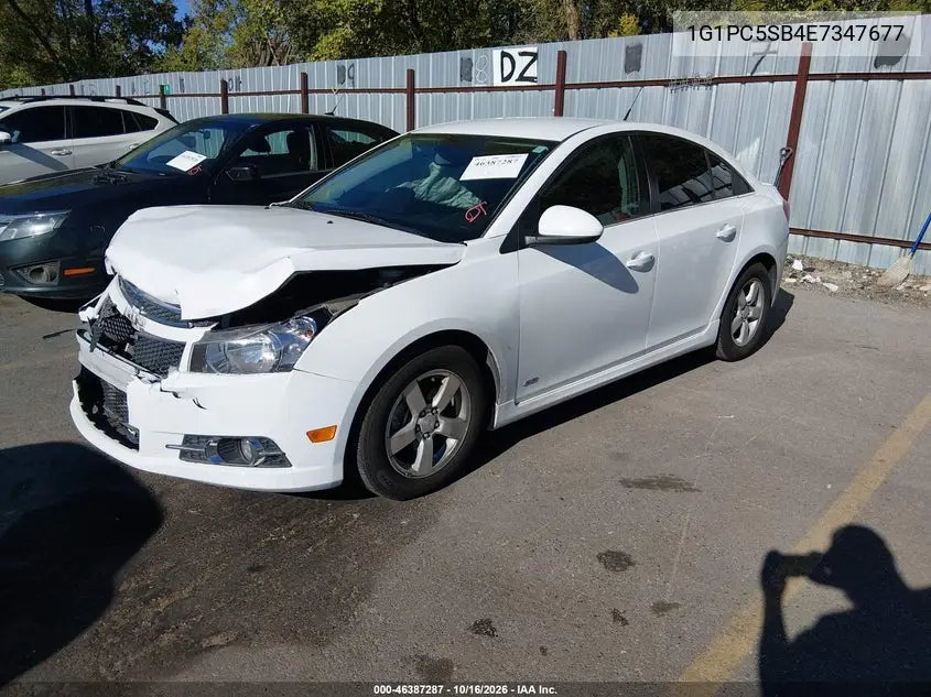 2014 CHEVROLET CRUZE VIN 1G1PC5SB4E7347677 — фото 2