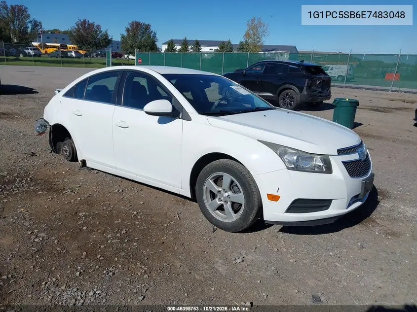 CHEVROLET CRUZE 2014, VIN 1G1PC5SB6E7483048