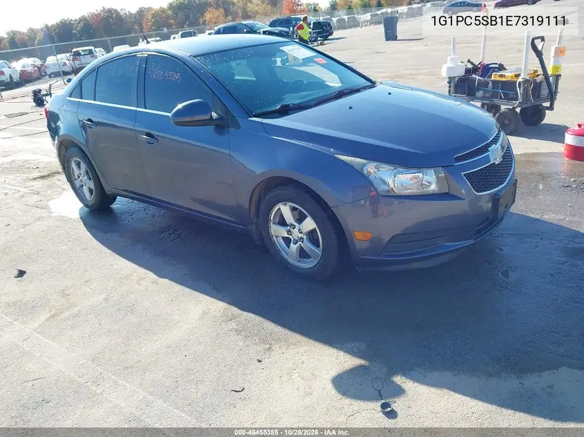 CHEVROLET CRUZE 2014, VIN 1G1PC5SB1E7319111