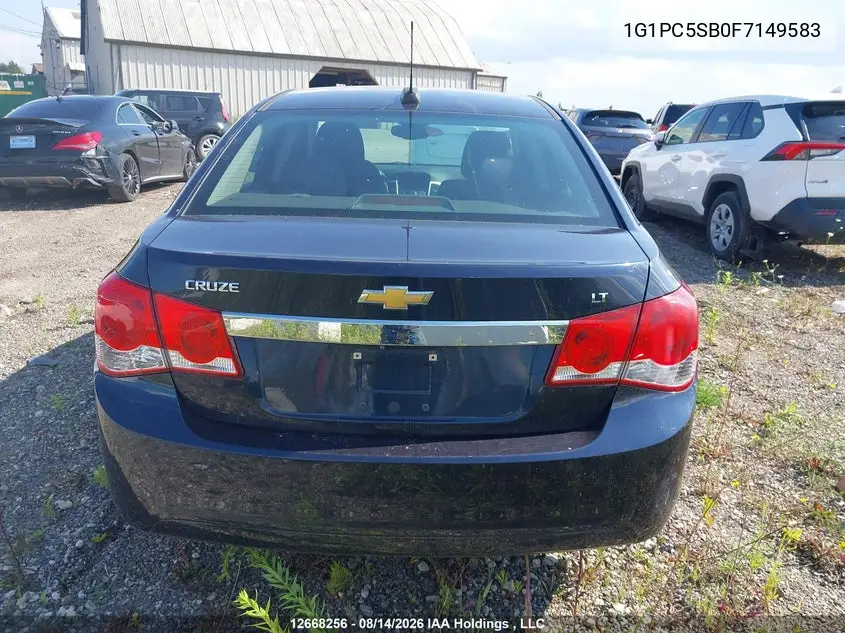 2015 CHEVROLET CRUZE VIN 1G1PC5SB0F7149583 — фото 16