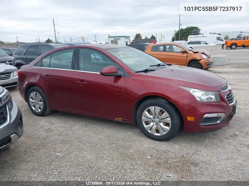 2015 CHEVROLET CRUZE VIN 1G1PC5SB5F7237917 — фото 12
