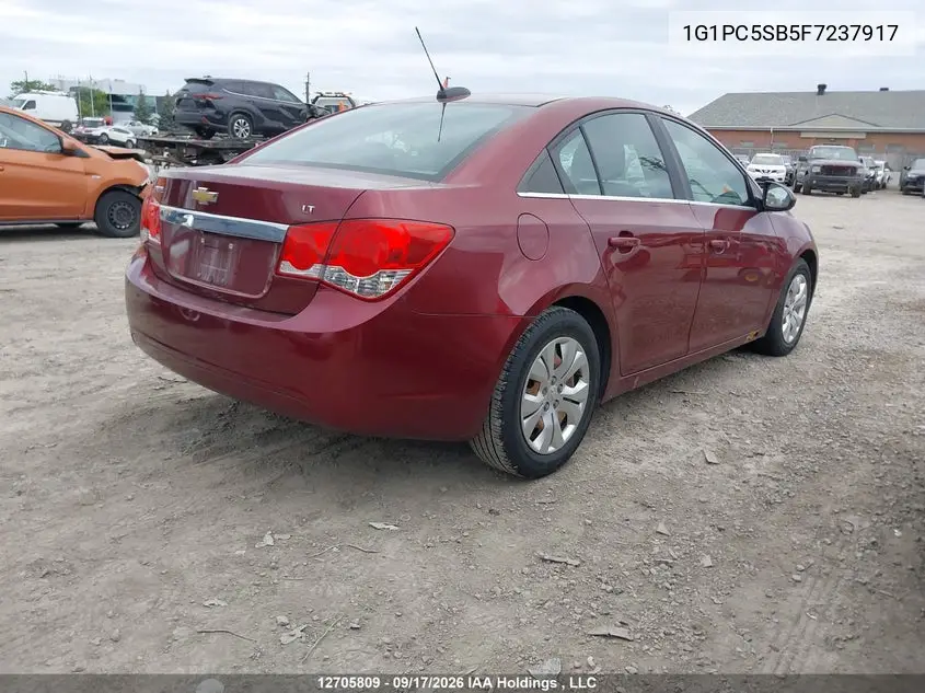 2015 CHEVROLET CRUZE VIN 1G1PC5SB5F7237917 — фото 4