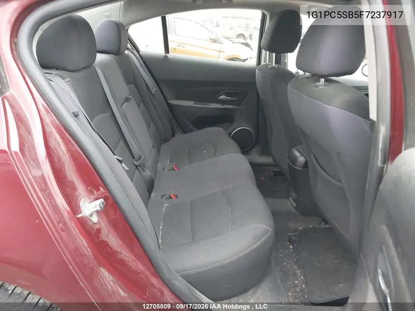 2015 CHEVROLET CRUZE VIN 1G1PC5SB5F7237917 — фото 8